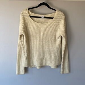 Vero Moda cream neutral knit sweater